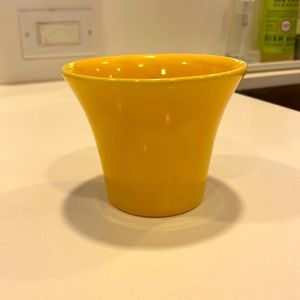 Bauer pottery Spanish pot 3”